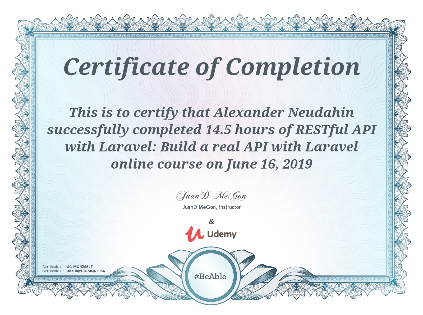 RESTful API with Laravel: Build a real API with Laravel